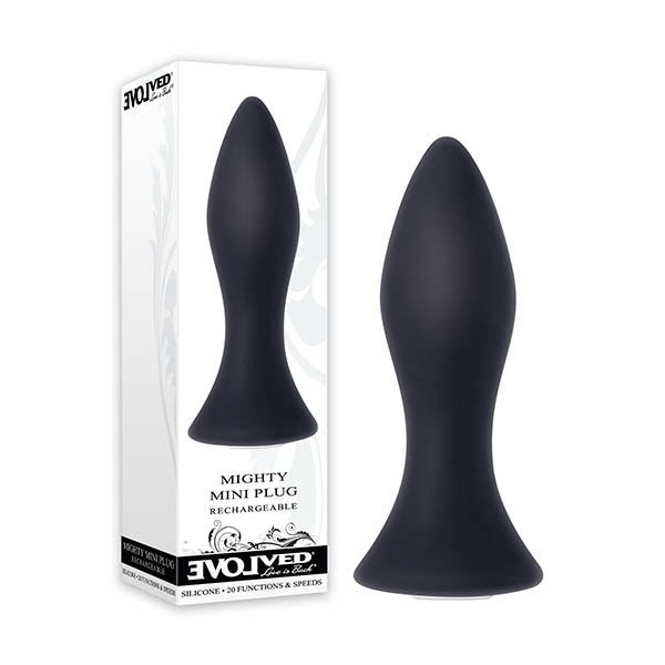 evolved-rechargeable-vibrating-mighty-mini-anal-plug-black