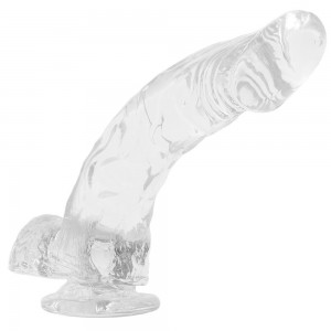 King Cock Clear 7.5in Cock with Balls