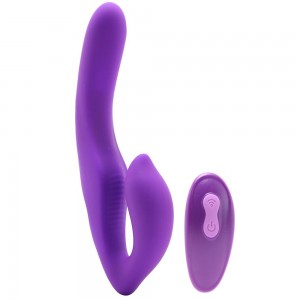 Fantasy For Her Ultimate Strapless Strap-On with Remote Purple