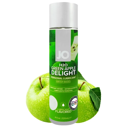 Jo H2O Green Apple Flavoured Lubricant 120ml