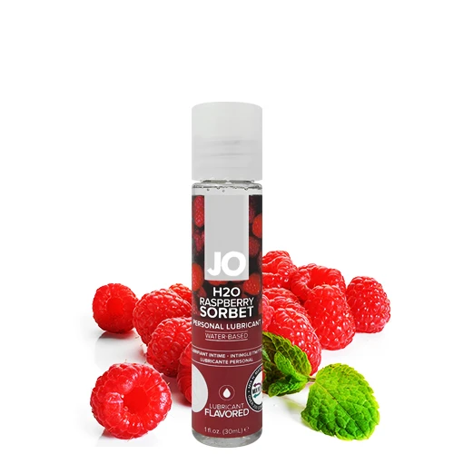 Jo H2O Raspberry Sorbet Flavoured Lubricant 120ml