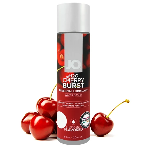 Jo H2O Cherry Burst Flavoured Lubricant 120ml