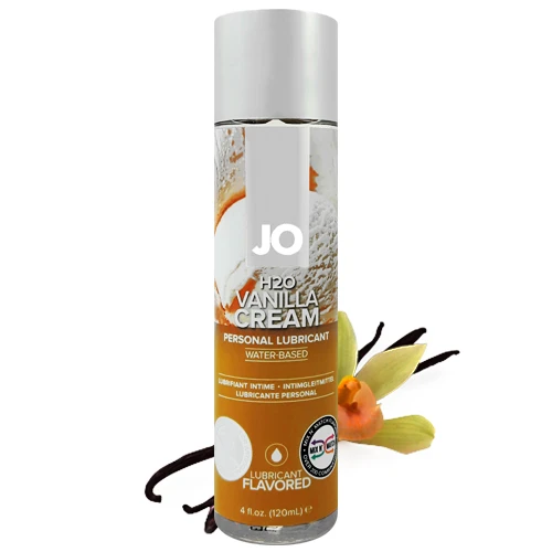 Jo H2O Vanilla Cream Flavoured Lubricant 120ml