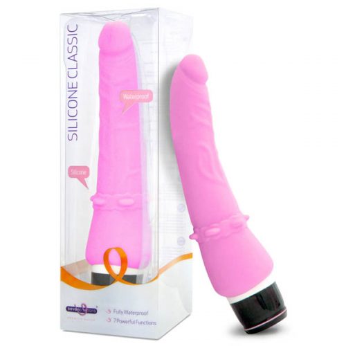 Silicone Classic-Pink 5in Vibe