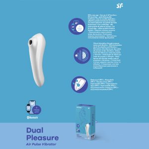 Satisfyer Dual Pleasure App Control-White