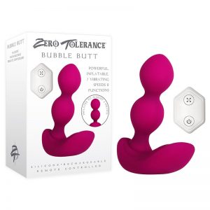 The Bubble Butt Inflatable Remote Vibe-Pink