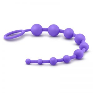 Luxe - Silicone 10 Beads-Purple