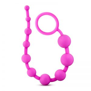 Luxe - Silicone 10 Beads-Pink