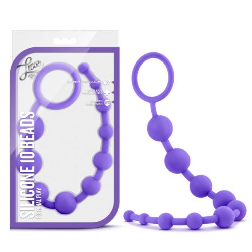 Luxe - Silicone 10 Beads-Purple