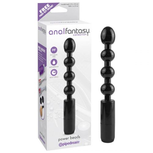 Anal Fantasy Collection Power Beads-Black