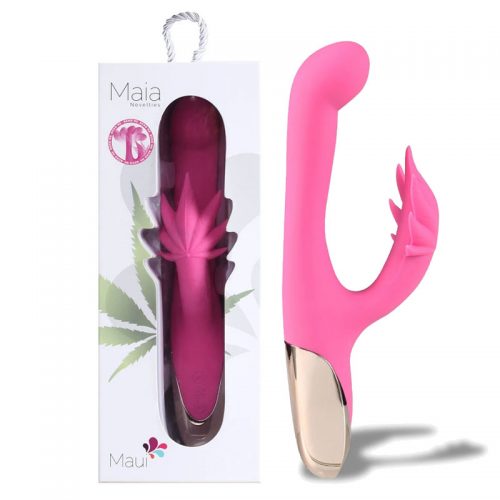 Maia MAUI 420 Rechargeable Vibrator-Pink