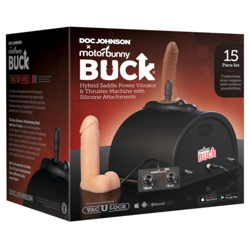Doc Johnson x MotorBunny-Buck with Vac-U-Lock