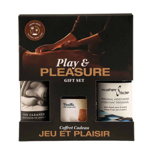 EB Hemp Seed Play & Pleasure Gift Set-Vanilla