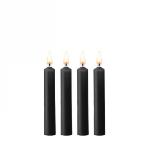 OUCH! Teasing Wax Candles-Black 4-Pack