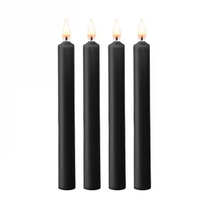 OUCH! Teasing Wax Candles Large-Black 4-Pack