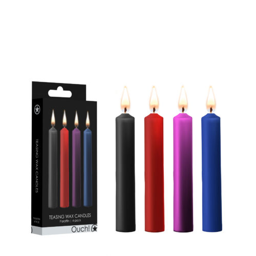 OUCH! Teasing Wax Candles-Mix 4-Pack