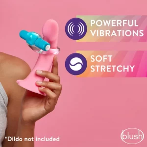 Play With Me Delight Vibrating C-Ring-Blue