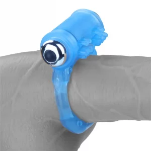 Lumino Play Vibrating Penis Ring Blue