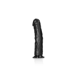 REALROCK Realistic Curved Dildo 23 cm - Black