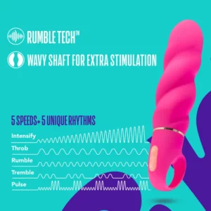 Aria Amazing AF Rumble Tech Vibe-Pink