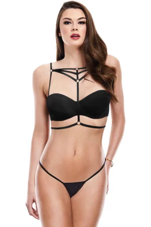 BACI Sexy Black Bra Harness -1 Size