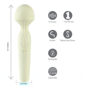 Maia MARLIE 420 Rechargeable Wand-Green