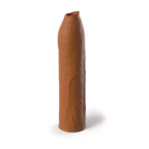FX Elite Uncut Silicone Penis Enhancer-Tan