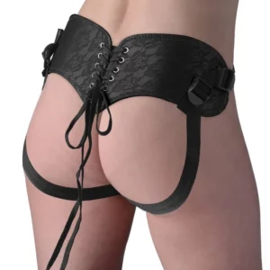 Strap-U Burlesque Universal Corset Harness Black