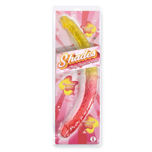 Shades 17in Double Dong-Pink Yellow