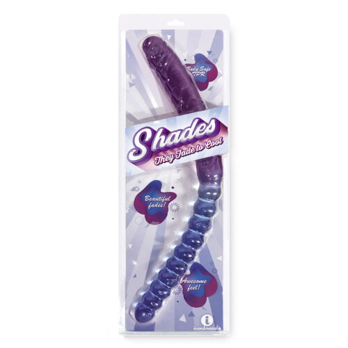 Shades 17in Double Dong-Violet Blue