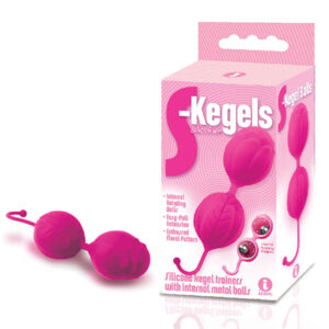 The 9's S-Kegels Silicone Kegel Balls-Pink
