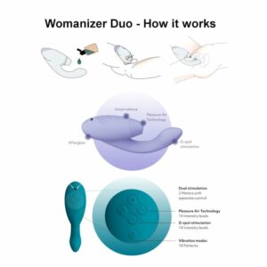 Womanizer Duo 2 Clitoral & G-Spot Stimulator