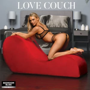 Bedroom Bliss Love Couch-Red
