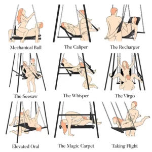 Master Series Throne Adjustable Sex Sling & Stand