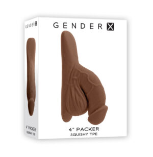 Gender X 4in PACKER -Dark