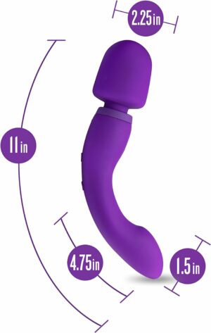 Wellness Dual Sense-Purple Wand-Vibrator 
