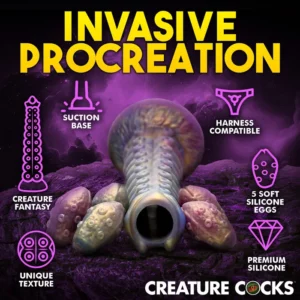 Creature Cocks Deep Invader Ovipositor Dildo