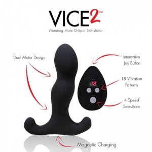 Aneros Vice 2 Black Rechargeable Prostate Massager