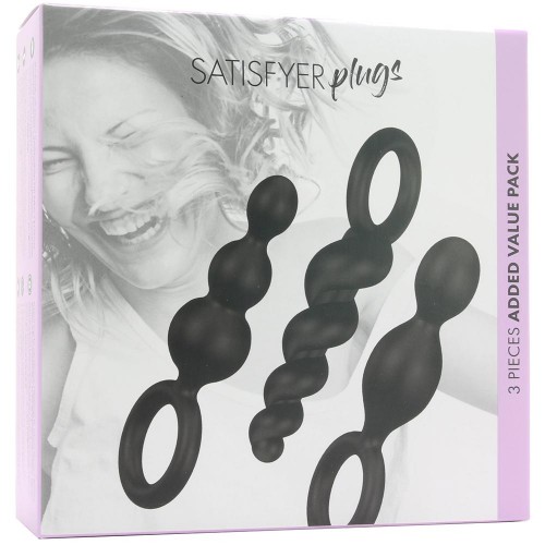 satisfyer-plugs-silicone-3-piece-set-black