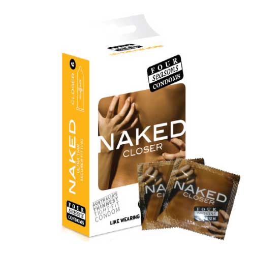 Four Seasons Naked Closer Condoms 12 pack
