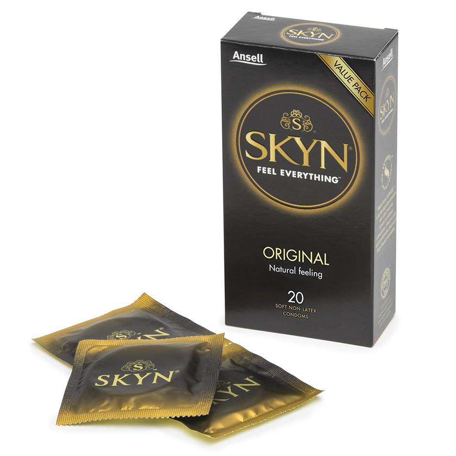 Ansell Skyn Non Latex Condoms 10 Pack