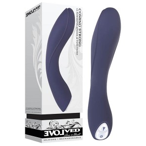 Evolved Coming Strong Vibrator - Navy