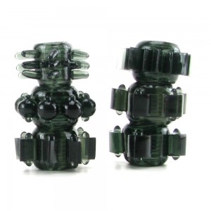 Doc Johnson Tower of Power Cock Ring Collection Black