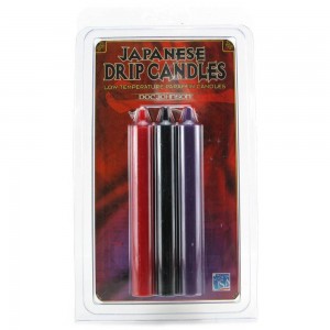 Japanese Drip Candles - also available in store and online is whips and floggers from our fetish gear collection - mega savings on adult toy bargains.