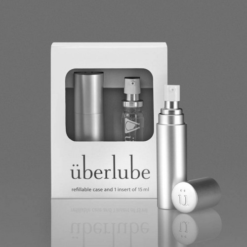 UBERLUBE Good to Go Travel Case - see also clitoral stimulants and flavoured oral sex spray - buy cheap lubes.