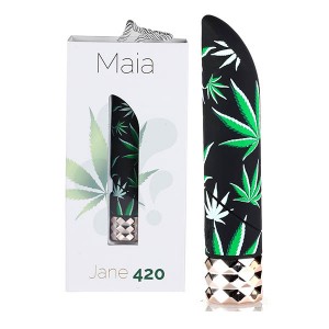 Maia Jane 420 Rechargeable Bullet - Hemp Green