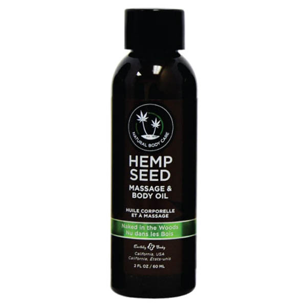 Hemp Seed Massage & Body Oil-White Tea & Ginger- 59 ml Bottle