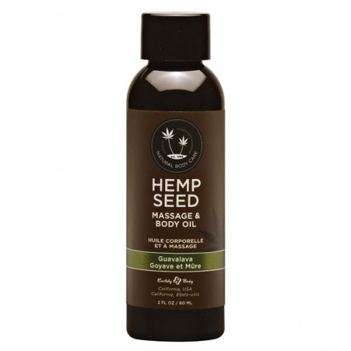 Hemp Seed Massage & Body Oil - Guavalava 59ml