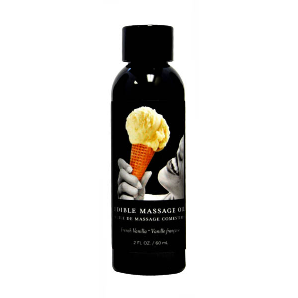 Edible Massage Oil - Vanilla 59ml